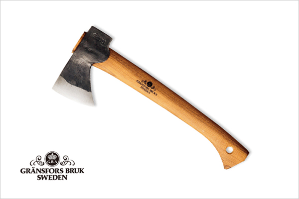 【斧】 GRANSFORS BRUK グレンスフォシュ・ブルーク斧 ワイルドライフ(焚き付け用） 型番415