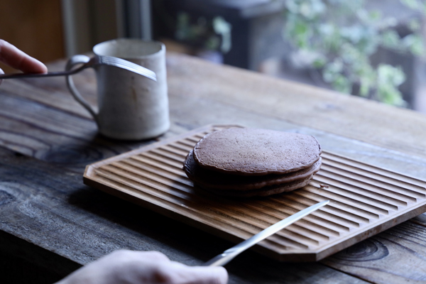 米粉のパンケーキ